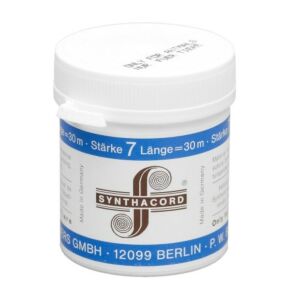 Hechtzijde Synthacord 7-blauw 30 mtr