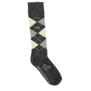 Rijsokken USG Antraciet-grijs-mint 29-35