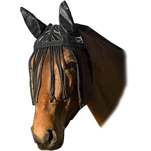 Vliegenfrontdeel sliertjes met oren maat Pony