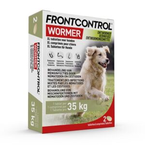 Frontcontrol ontwormer hond XL 2 tabletten