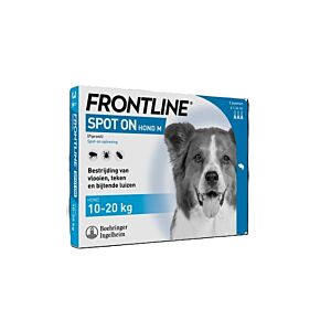 Frontline Spot on hond M 10-20 kg 3 pipet