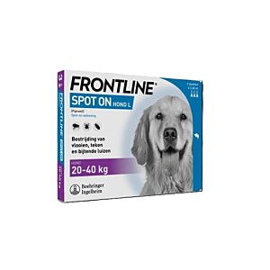 Frontline Spot on hond L 20-40 kg 3 pipet