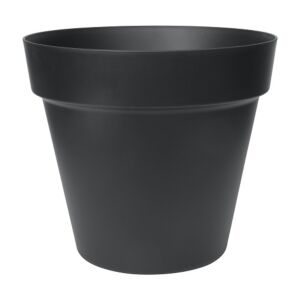 Bloempot zwart 30 cm