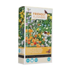 Buzzy Friendly Flowers Vlinders