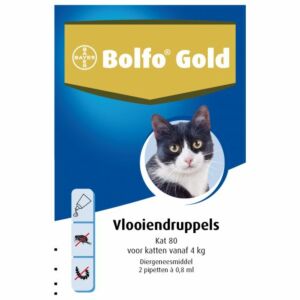 Bolfo GOLD kat 80, > 4 kg 2 pipet