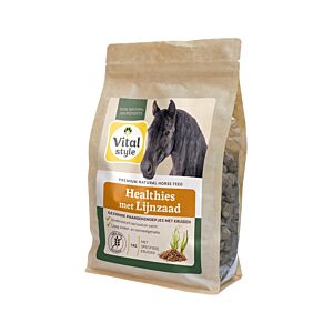 Vitalstyle Healthies met lijnzaad 1 kg