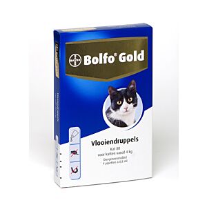 Bolfo GOLD kat 80, > 4 kg 4 pipet