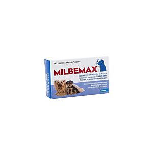 Milbemax puppy en kleine hond  4 tablet