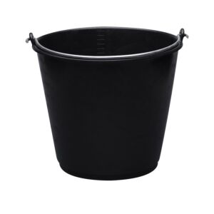Emmer 20 liter zwart