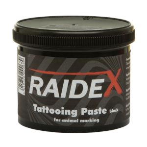 Tatoeëerpasta zwart Raidex 600 gram