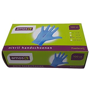 Amos nitril handschoenen maat XL