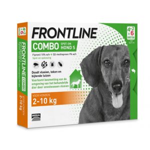 Frontline Combo spot on hond S 2-10 kg 4+2 pipet