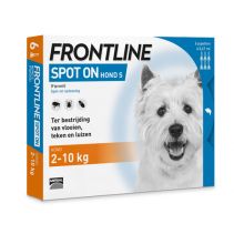 Frontline spot on hond S 2-10 kg 6 pipet