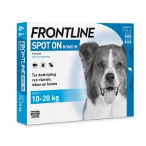 Frontline spot on hond M 10-20 kg 6 pipet