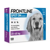 Frontline spot on hond L 20-40 kg 6 pipet
