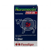 Noromectin pour on voor rundvee 2,5 ltr