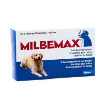 Milbemax hond groot 4 tablet