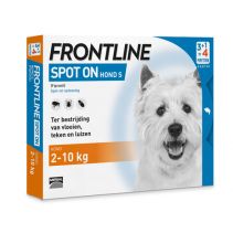 Frontline spot on hond S 2-10 kg 4 pipet