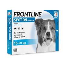 Frontline spot on hond M 10-20 kg 4 pipet