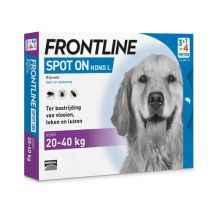 Frontline spot on hond L 20-40 kg 4 pipet