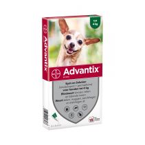 Advantix 40 Spot on hond 1,5-4 kg 4 pipet