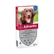 Advantix 400 Spot on hond > 25 kg 4 pipet