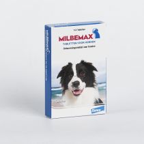 Milbemax hond groot 2 tablet
