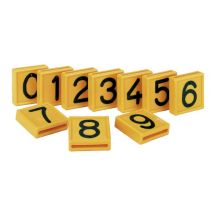 Nummerblokjes geel