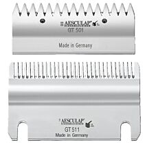 Aesculap Econom messenset (GT501/GT511) rundvee/paard kort 1 mm 31-15 tanden GT518