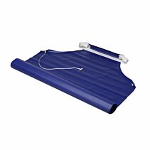 Melkschort blauw 80 x 120 cm