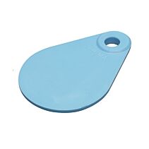 Nekplaatje los blauw blanco