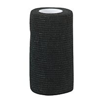 Bandage zelfklevend zwart 10 cm x 4 m