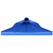Mestschraper blauw