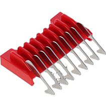 Aesculap opzetkam Akkurata/Vega metaal rood 3 mm GTA151