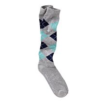Rijsokken USG Grijs-mint-blauw 36-41