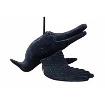 Kraai met vleugels 40 cm