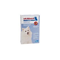 Milbemax Kauwtablet hond klein 4 tab