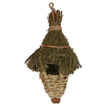 Grasnest voor vogels