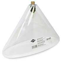Edialux Sproeikap ovaal 30 cm + vlakstraal sproeikap