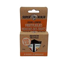 Super Ninja Fruitvliegval 2st