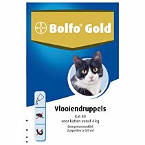 Bolfo GOLD kat 80, > 4 kg 2 pipet