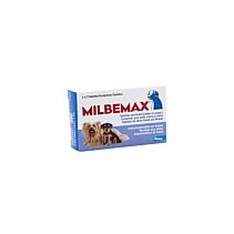 Milbemax puppy en kleine hond  4 tablet