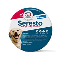 Seresto vlooien en tekenband grote hond (>8kg)