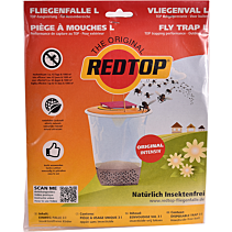 Amos Red Top Vliegenval Wegwerp