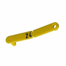 Rototag geel genummerde sets